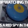 RED SPY IN THE BASE