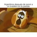 Meme de Argentina vs Brasil