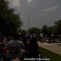 Total eclipse in Dallas Texas