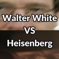 Walter blanco vs Heisenberg