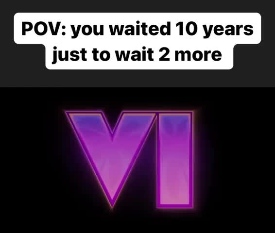 12 years to release GTA 6 - Meme by purplehazecut :) Memedroid