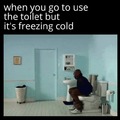 Freezing cold meme
