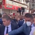 Macron being insulted by the mob in Algeria
