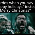 Happy Holidays vs Merry Christmas