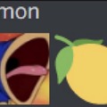 Sonic comiendo limón