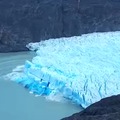 Iceberg flipping over