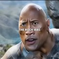 The Rock was having a great day