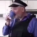 Cops when toasts...