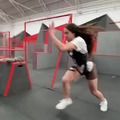 Stuntwoman Training