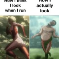 Run like a titan
