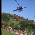 Helicopters at work