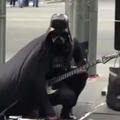 Darth Vader raging against the machine