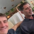Iker Casillas haciedo el ridículo