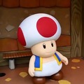 Toad cantando never gonna give you up