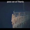 POV: Gastas $250.000 para ver el Titanic