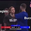 Bucs vs Eagles playoffs meme