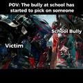School bully meme