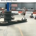 spinning chairs