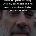 Only a spoonful