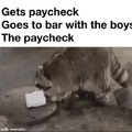 Paycheck is gone