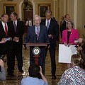 Mitch McConnell (81) stops talking and escorted away xD
