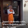 Orange Day Sengawa, also known as the Cafe of Mistaken Order, is a 12-seat cafe in a suburb in western Tokyo, that hires elderly people with dementia to work as servers once a month.