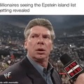 Billionaires seeing the Epstein island list