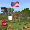 Bombardero en Minecraft | USA vs Russia