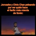 Jorosahe es el creador de Super Sonic X Universe, una serie que da mucho cringe y hay un chingo de porno también, y más en su cuenta de Twitter, y Chris Chan ya lo deben de conocer