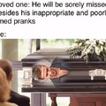 Funny funeral meme