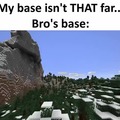 Bro's Minecraft base