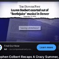 Stephen Colbert recaps Lauren Boebert Beetlejuice episode