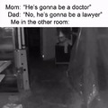 he's gonna be a lawyer