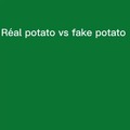 Patata real o fake