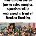 Dark Stephen Hawking meme