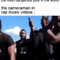 Cameraman in rap music videos