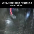 Lo que necesita Argentina