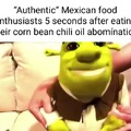 Authentic Mexican food