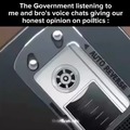 shh the government is listening